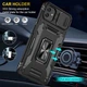 Чехол противоударный Epik Defender Cam Ring Case для Samsung Galaxy A07 Черный / Black - изображение 4