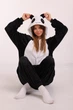 Женская кигуруми пижама взрослая и подростковая Kigurumi Панда Аниме Грустная Черная S 145-155 см. (1016) - изображение 6