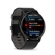 Смарт-часы Garmin Venu 3 Slate S. Steel Bezel w. Black Case and Leather Band (010-02784-52) - изображение 3