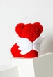 Плюшевый медведь с крыльями Teddy Boom Ангелочек 110 см красный - изображение 3