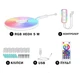 Умная гибкая неоновая лента 5 метров USB. Смарт Neon RGB-IC цветной управление с телефона + пульт с Bluetooth приложением - изображение 9