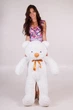 Игрушка мишка Teddy Boom Тедди 120 см белый - изображение 2