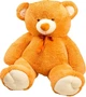 Величезний плюшевий ведмедик Teddy Boom Томмі 2 метри карамель - зображення 1