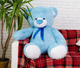 Большой мишка Teddy Boom Томми 150 см голубой - изображение 1
