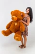 Плюшевый мишка Teddy Boom Томми 150 см коричневый - изображение 3