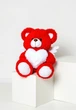 Плюшевый медведь с крыльями Teddy Boom Ангелочек 60 см красный - изображение 1