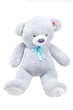 Великий плюшевий ведмедик Teddy Boom Томмі 2 метри сірий - зображення 1