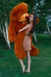 Ведмідь плюшевий Тедді Teddy Boom 200 см коричневий - зображення 5