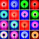 Лампа захід сонця настільна Sunset RGB з пультом 16 кольорів Лампа-нічник сонце Lump - зображення 5