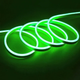 Гибкий неон, светодиодная гибкая неоновая лента Neon 220 В 5 м Зеленый - изображение 1