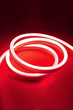 Гибкий неон, светодиодная гибкая неоновая лента Neon 220 В 5 м Красный - изображение 5