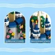 Детский 3d конструктор замок принцессы Balody Princes Сastle Blue No.18458 разные цвета 3д из миниблоков подарок для детей девочек 1165 мини деталей - изображение 6