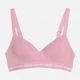 Бюстгальтер без косточек хлопковый Puma Women Padded Top 1P Hang 90786320 M Orchid Pink (8720245669665) - изображение 4