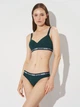 Бюстгальтер без косточек хлопковый Puma Women Padded Top 1P Hang 90786322 S Dark Green Moss (8720245669627) - изображение 3