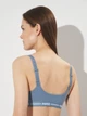 Бюстгальтер без косточек хлопковый Puma Women Padded Top 1P Hang 90786321 XL Dusk Blue (8720245669788) - изображение 2