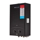 Газовая колонка MIXXUS GWH-0210 BASIC BLACK дымоходная 10 л/мин (цвет черный) (WH0023) - изображение 4
