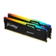 Оперативная память Kingston DDR5 16GB (2x8GB) 5600Mhz FURY Beast RGB (KF556C36BBEAK2-16) - изображение 1