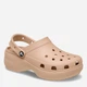 Женские кроксы Crocs Jibbitz Classic Platform Clog W PkCr 206750-7AF 37-38 (W7) 23 см Темно-бежевые (198445225895) - изображение 2