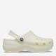 Женские кроксы Crocs Classic Platform Glitter Clog W Chk 207241-0WV 38-39 (W8) 24 см Молочные (196265651245) - изображение 1