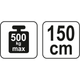 Балка YATO для підвішування двигуна і вузлів масою до 500 кг (YT-55568) - зображення 3