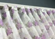 Кухонные шторки VR-Textil № 101к с подвязками Белый с сиреневым 320х170 см (52-1208) - изображение 6