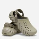 Женские кроксы Crocs Echo Crackle Clog Mth 211630-0LJ 37-38 (M5/W7) 23 см Хаки (198445221552) - изображение 4