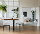 Набір стільців для кухні та вітальні ModernHome by Multistore DC855 4 шт Білі (5903089064602) - зображення 7