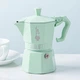 Кавоварка гейзерна для плити алюміній 3 чашки Bialetti зелений - зображення 4