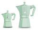 Кавоварка гейзерна для плити алюміній 3 чашки Bialetti зелений - зображення 7