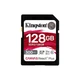 SDXC (UHS-II U3) Kingston Canvas React Plus 128Gb class 10 V90 (R-300MB/s) - изображение 1