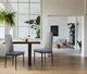 Набір стільців для кухні та вітальні ModernHome by Multistore DC860 4 шт Сірі (5903089064893) - зображення 6