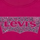 Подростковый теплый свитшот для девочки Levi`s 354661013 146-152 см Розовый (1159842512) - изображение 4
