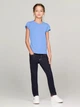 Подростковая футболка для девочки Tommy Hilfiger 235641213 152 см Голубая (1159842631) - изображение 3
