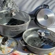 Набор кастрюль Edenberg EB-12911 с мраморным покрытием для всех типов плит 10 предметов - изображение 4