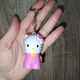 Брелок Хеллоу Китти Hello Kitty пластиковый Розовый - изображение 2