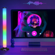 Лампа настільна RGB, 24см, 2шт, + пульт, від USB / RGB світильник (L) - изображение 4