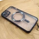 Чехол Chrome case with MagSafe для iPhone 15 Black - изображение 3