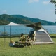 Палатка трехместная автоматическая с тентом Naturehike Ango CNK2550WS010, L, коричневая - изображение 6
