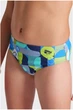 Плавки-сліпи для хлопчиків Arena WALLPAPER SWIM BRIEFS мультиколор 128 (009096-750-128) - изображение 4