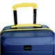 Дорожня валіза маленька Vip Collection Barbados синя 41 л. полікарбонат (BDS.20.Navy) - зображення 6