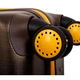 Дорожня валіза маленька Vip Collection Bahamas коричнева 46 л. полікарбонат (BGS.20.Brown) - зображення 6