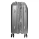 Дорожня валіза маленька Vip Collection Galaxy срібло 45-54 л. полікарбонат (G.20.Silver) - изображение 4