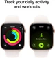 Smartwatch Apple Watch Series 11 GPS 42mm Rose Gold Aluminium Case with Light Blush Sport Band - M/L (APL_MEU44) - obraz 4