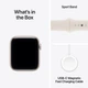 Smartwatch Apple Watch SE 3 (2025) GPS 40mm Starlight Aluminium Case with Starlight Sport Band M/L (MEH54) - obraz 8