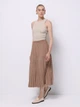 Юбка миди осенняя женская Colin's CL1075492CML S Camel (8684112821559) - изображение 3