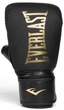 Боксерские перчатки для тренировок Everlast, легкая защита, поддержка запястья, черно-золотые - изображение 2