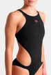 Купальник закрытый для женщин Arena ONE NEXT SWIMSUIT черный Жен - изображение 5