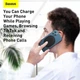 Беспроводная зарядка Baseus Light Magnetic Wireless Charger (WXQJ-02) |15W, быстрая зарядка, широкая совместимость, многоуровневая защита, для смартфона, компактная, магнитное крепление| Черный - изображение 2