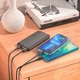Павербанк Hoco J101 10000mAh 22.5W/20W/3A Power Bank Чорний - зображення 4