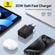 Сетевое зарядное устройство адаптер Baseus Cube Fast Charger |1USB/1Type-C, 30W/3A, поддержка быстрой зарядки PD/QC, многоуровневая защита, универсальная совместимость| Черный - изображение 11